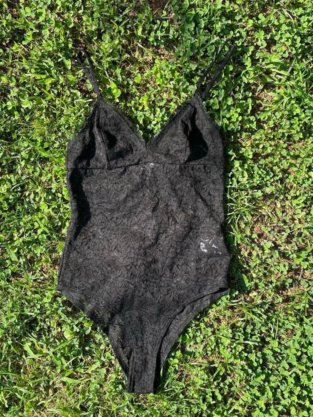 Black Lace Bodysuit✨